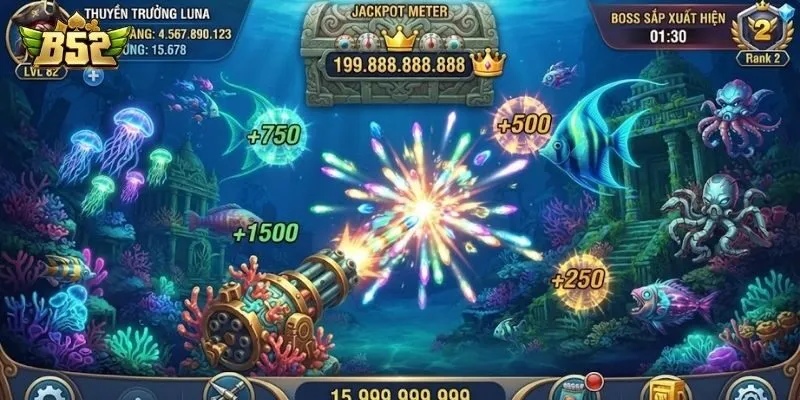 Bỏ túi mẹo chinh phục bắn cá Jackpot tại B52Club Bỏ túi mẹo chinh phục bắn cá Jackpot tại B52Club